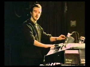 Midge Ure / Ultravox in the studio recording Lament - Minimoog & PPG Wave interview 1983