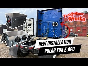 Polar Fox Electric APU Installed on 2020 Freightliner Cascadia Studio – Full Walkthrough!