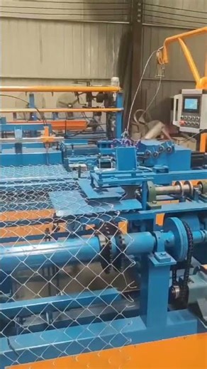 Fully Automatic Chain Link Fence Making Machine - High Speed & Precision ⛓️