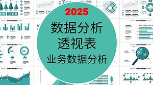 【2025年数据分析】8小时学会数据分析、挖掘、清洗、可视化从入门到项目实战（完整版）学会可做项目