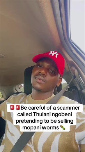 Beware of Scammer Thulani Ngobeni Selling Mopani Worms