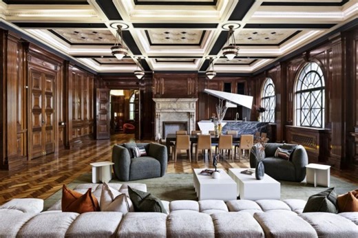 The ultimate home office: Historic 1930s former boardroom turned multi-million dollar apartment