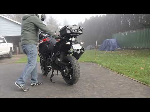 Motorcycle Center stand, The easiest way to use