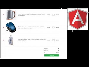 Angular/JavaScript Shopping Cart Tutorial | Shopping Cart Part 4
