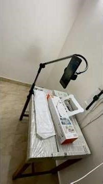 How to desk phone stand on table 🫵🏻#roomsetup installation #viralvideo #trending