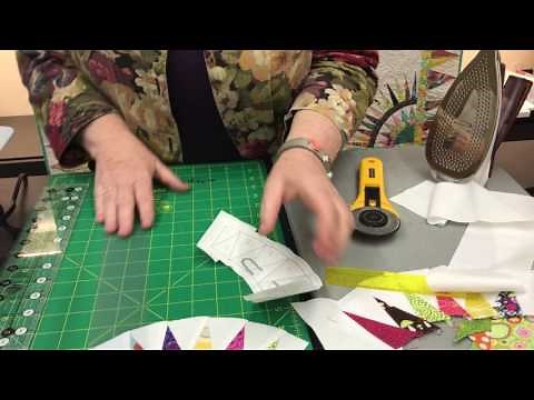 Learn paperless Paper Piecing in a snap