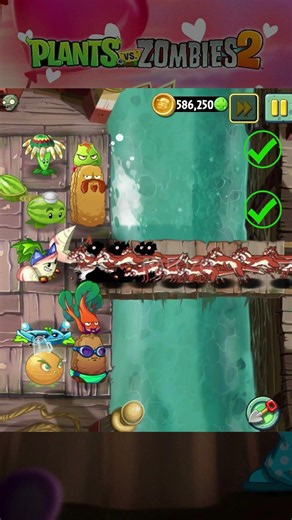 NoPvz 2 - Plants Vs Zombies 2 - Defend & Attack Plants Vs 100 Ice Weasel Zombies #shorts #pvz2