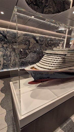 Deck 6; Jubilee ship model and Golden Mermaid