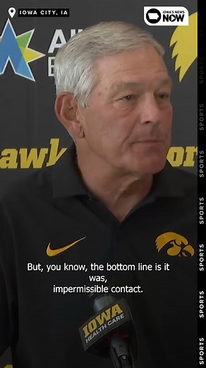 Kirk Ferentz: "I made a bad error in judgement." Ferentz talks about his 1-game suspension over a recruiting violation. | Iowa's News Now