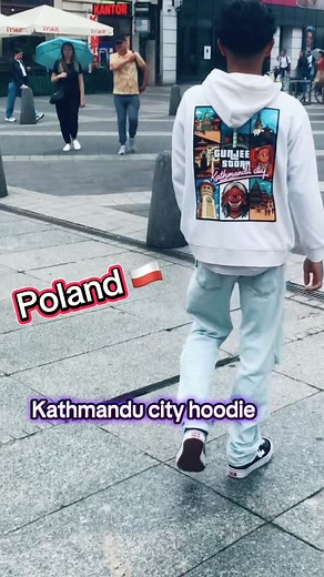 Kathmandu city hoodie available in Poland 🇵🇱 | Gunjee store