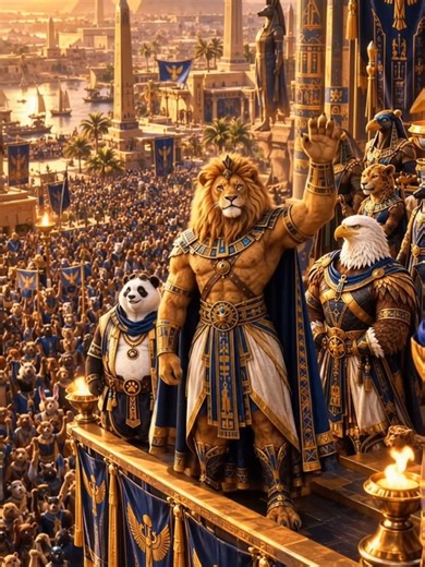 The King of Egypt Cartoon Part 2 — Animated Tiger Story