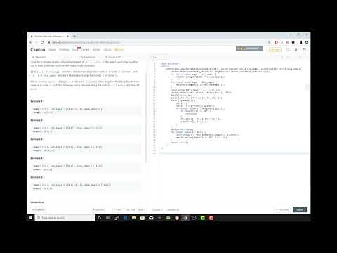 LeetCode Problem #1129 Shortest Path with Alternating Color