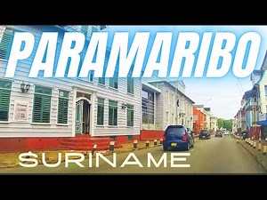 Paramaribo Suriname 2025 Waterkant