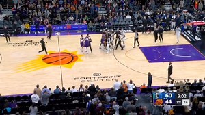 Fight in the #DallasMavericks game… The Phoenix Suns’ Jusuf Nurkic slapped the #Mavericks’ Naji Marshall — who punched Nurkic… Then #Dallas forward P.J. Washington shoved Nurkic… #NBA #mavs #dallasmavs | Pat Doney NBC 5