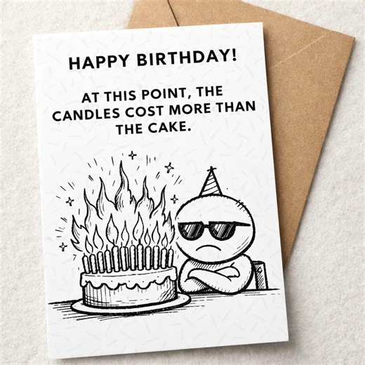 Sassy Birthday Card — Printable Funny Milestone Bday Card for Friend PNG/PDF - Etsy Canada