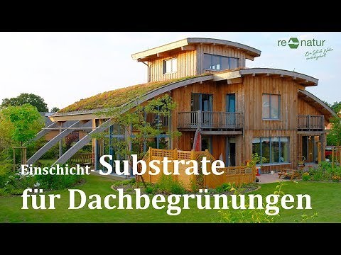 Einschichtsubtrate für Dachbegrünungen