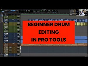 How to : Beginner Drum Editing with Splice samples in Pro Tools