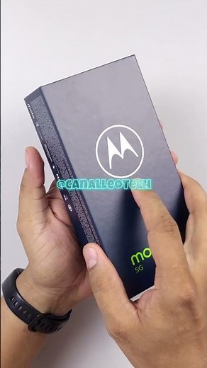 [Unboxing] Moto G53 5G, baratinho e com boas configurações.