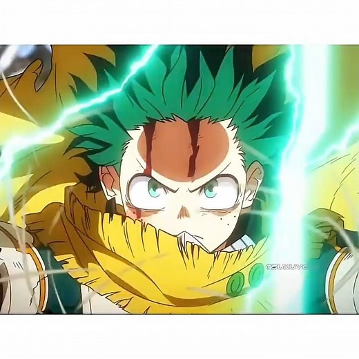 Deku's Peak Power in 100%🔥🔥 #myheroacademia