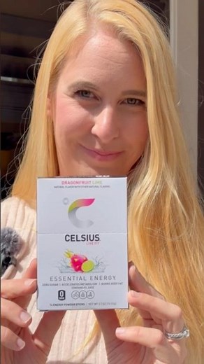 I Tried the Celsius Energy Drink Packets in Dragonfruit Lime, YUM
