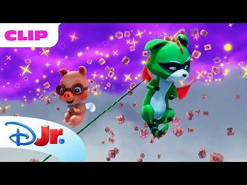 There's a Surprising Magistorm Over Magicamp! 🌨️🥺 | Magicampers | ‪@disneyjr‬