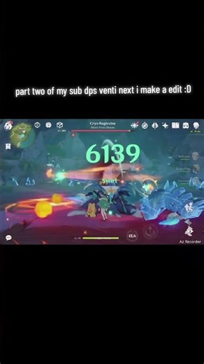 my sub dps venti gameplay