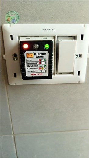 Electrical Socket Testing ⚡ | AC Line Fault Detector #Shorts