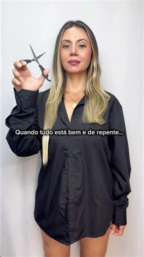 Quando tudo está bem até que… Corte, Descoloração e Alisamento #goldspellcosmeticos
