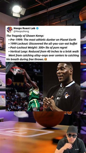 The Sad Tragedy Of NBA Legend Shawn Kemp 🤯 #nba #basketball