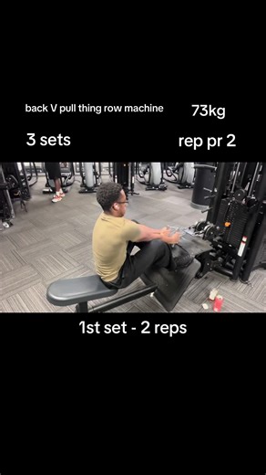 Back V Pull with Row Machine Workout Guide