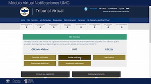 Notificaciones electrónicas. Módulo Virtual UMC | Poder Judicial del Estado de Nuevo León