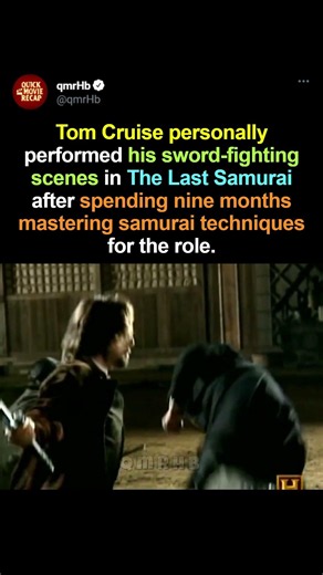 Tom Cruise Made It Look Effortless in The Last Samurai