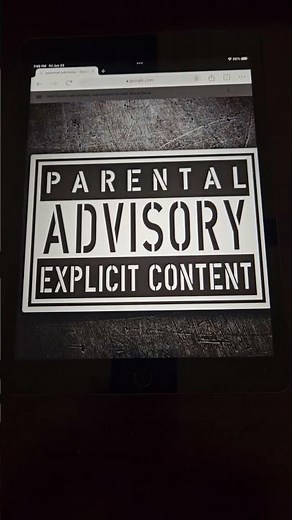 parental advisory explicit content