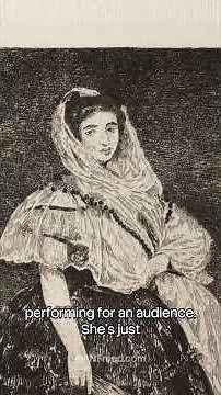 So seductive Baudelaire wrote a poem — Manet hung it on the frame