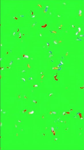 Confetti Burst Green Screen Effect | Party & Celebration Overlay