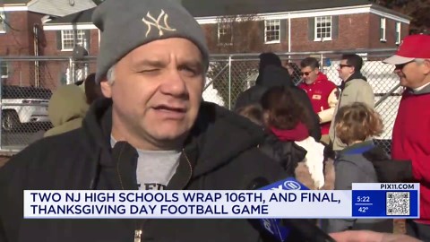 End of an era: NJ football tradition ends after 106 Thanksgiving games