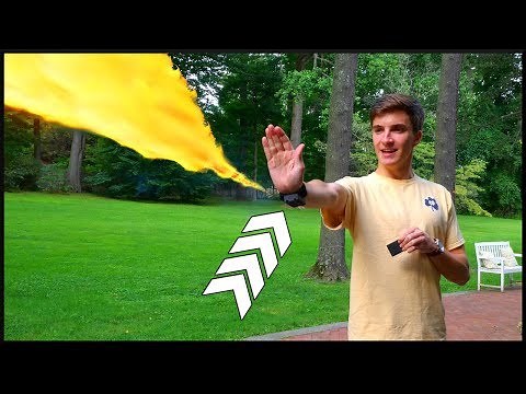 This Wrist-Mounted Flamethrower is AWESOME!