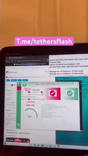 Live Video Of How To Create Flash USDT | Flash USDT Software | Create Flash USDT With This Software