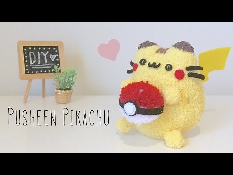 DIY Pikachu Pusheen Plush