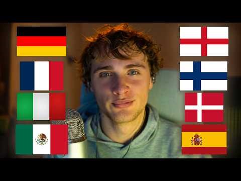 ASMR - Counting In Different Languages