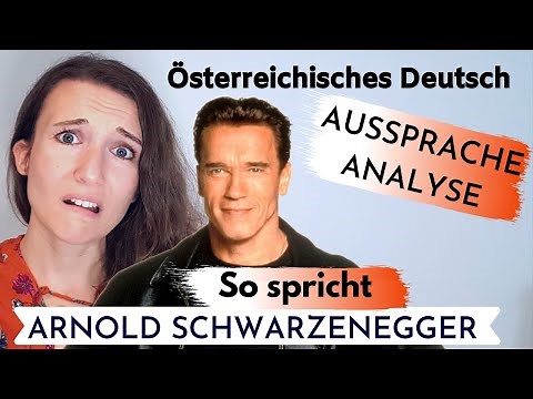 Deutsche Aussprache Analyse Arnold SCHWARZENEGGER - Deutsch Österreichisches Deutsch Reaction Video