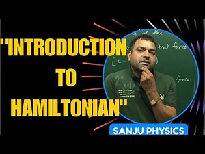 CLASSICAL MECHANICS l INTRODUCTION TO HAMILTONIAN