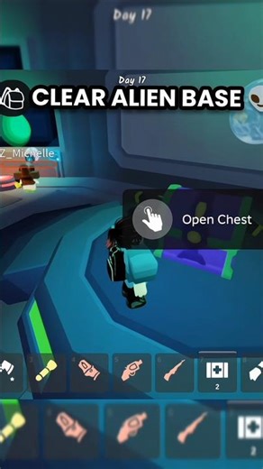 Clear alien base #99nightintheforest #roblox