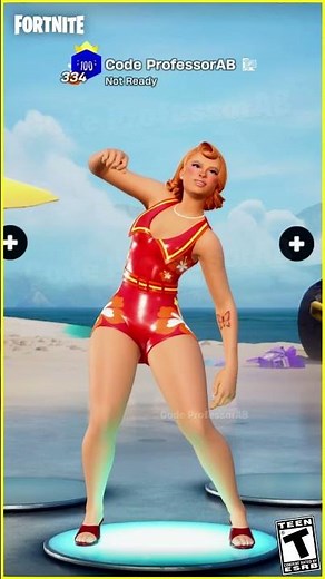 *New* Fortnite Bikini Bottom Ice Spice Skin Bye Bye Bye Emote 🍑😜😍 Jiggle Physics Icon Series 😱🔥