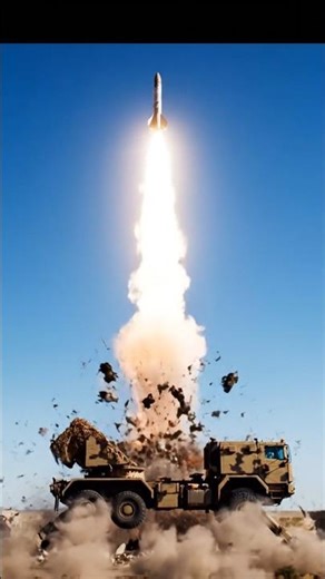 Hypersonic Missile Launch & Base Explosion |
