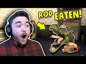 I Made Rod's Pet EAT HIM WHOLE!!! (Yup, its cool) | Ice Scream 3 Mobile Horror Gameplay