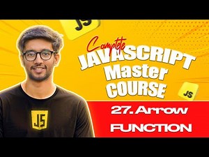#27 Arrow function in Javascript | Javascript Master Course in Hindi/Urdu