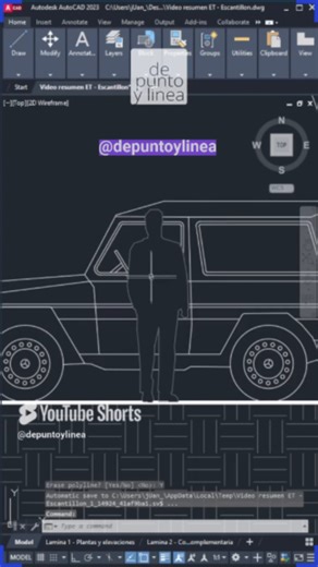 249K views · 5K reactions |  Como hacer que un objeto tape a otro en CAD | Tips AutoCAD Suscribete para más contenido! https://www.youtube.com/c/depuntoylinea #arquitectura #arquitecto #ingenieria #ingenieriacivil #TUTORIAL #TIPS #autocadtips #architecture #architect #autocadtutorial #revit #cad | De Punto y Línea | Facebook