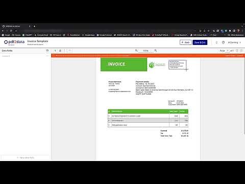 pdf2Data by Apryse: Introductory Demo