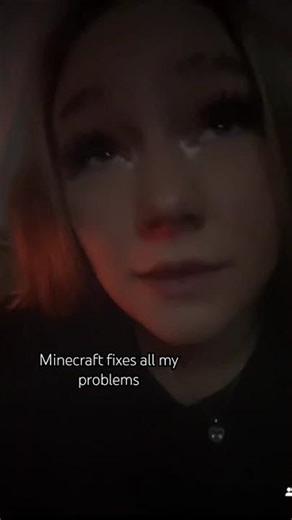 Minecraft fixes all my problems #Minecraft #FYP #Shorts #Viral #game #sick #lipsyncs #relatable ￼